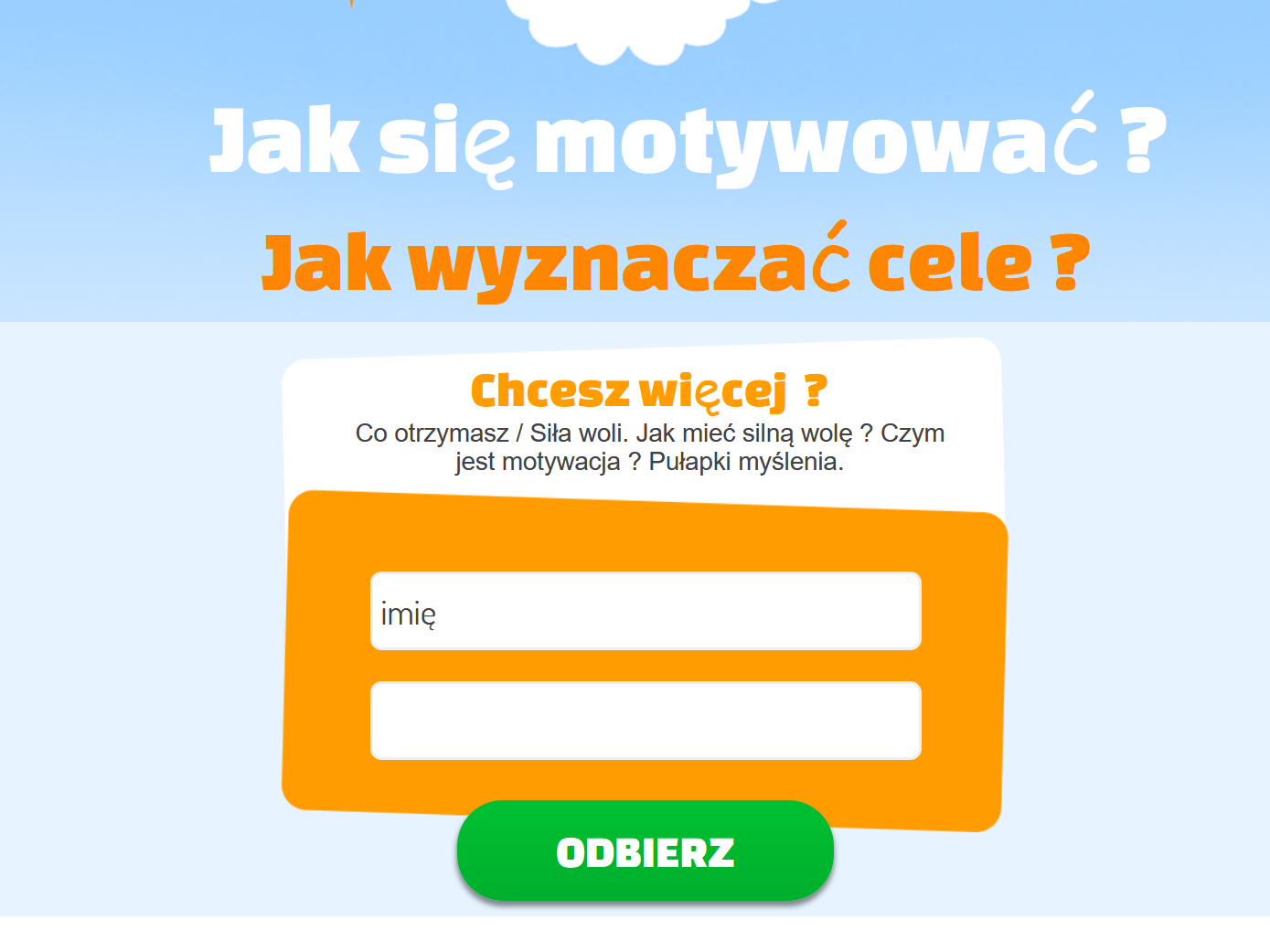 jak się motywować