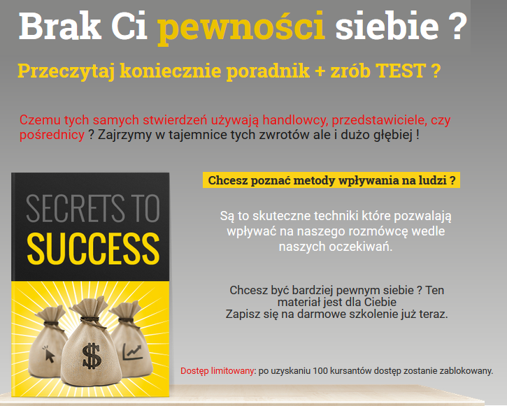 Jak być pewnym siebie